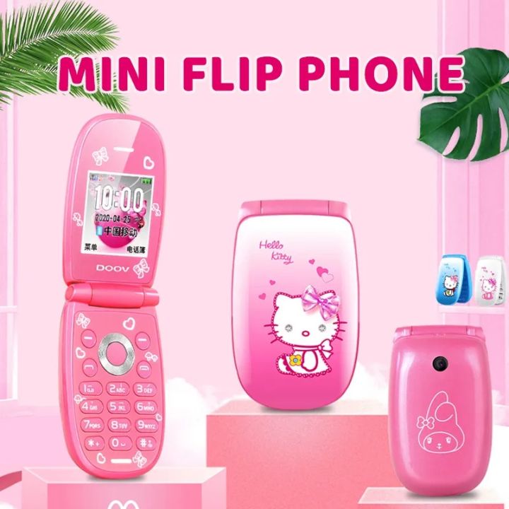 Doov W11 Pink Mini Children' S Cartoon Rabbit Flip Top Open Keypad Phone  for Kids - China Kids Feature Phone and Cartoon Body Style price