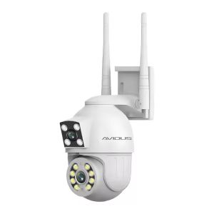 V380 PRO 4K 6MP Dual Lens Security CCTV Camera Outdoor Waterproof cctv camera wifi connect 360 PTZ Control CCTV Connect To Cellphone