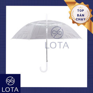 DÙ TRONG SUỐT 50CM ô che mưa thời trang dùng cho văn phòng dù diễn văn nghệ chụp hình ảnh LOTA SHOP