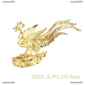 zhaowei906 Phoenix Statue Incense Stick Holder Home Decor Mini Portable Incense