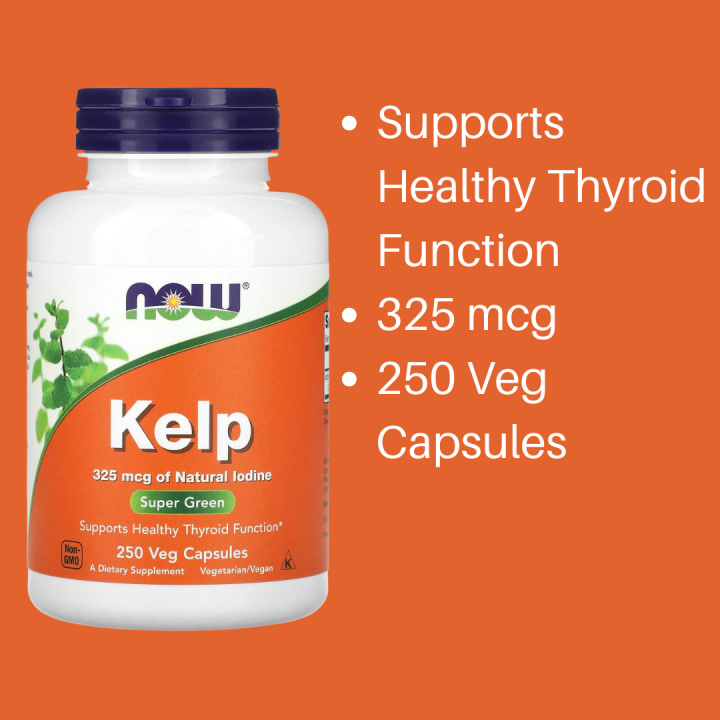 NOW Foods Kelp 150 mcg 200 & 250 Tablets | Lazada PH