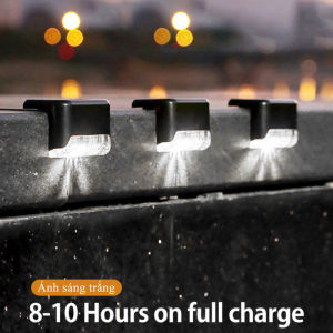 Đèn Led năng lượng mặt trời chống thấm nước trang trí cầu thang ngoài trời