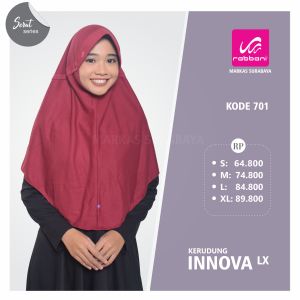 KERUDUNG SEKOLAH INNOVA LX (PITA TERTUTUP) RABBANI ORI