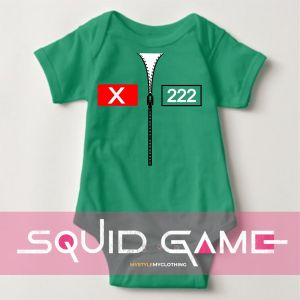 Squid Game Jacket and Shirt Inspired - Baby Statement Onesies Series Collection
