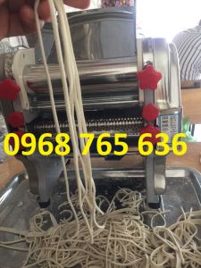 Máy cán bột mì cắt mỳ tươi bún phở FKM200 chạy điện