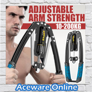 10-200KG Adjustable Gym Power Adjustable Hydraulic Twister Arm Exerciser Strengthener Training Body Shaper Power Fitness