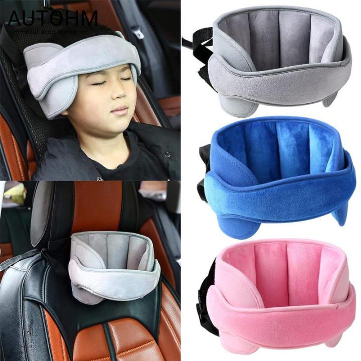 Car Headrest Baby Kids Adjustable Comfortable Car Seat Head Support Band Neck Head Fixed Sleeping Pillow Headrest Car Nap Aid Holder Lazada Singapore