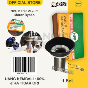 NPP Karet Vakum Byson Vacum+Per Sol Diafragma Karburator Motor Yamaha