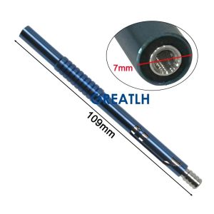 GREATLH Sapphire Elbow Double Lancet Blade Ophthalmic Sapphire Keratome Blade Titanium Handle Ophthalmic Tool Instrument