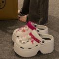 IELGY women's eva cute wedge heel slippers. 