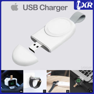 For Apple Watch Ultra2 Charger iWatch USB Wireless Charger Portable Cordless Charger for Apple Watch Ultra Series 9 8 7 SE2 SE 6 5 4 3 2 1 No Cable Charger
