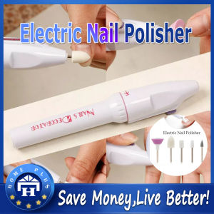【Local delivery】 5 in1 Electric Mini Nail Machine Art Drill Carve Grinder Professional Polisher Set Portable Nail Tools Mini-Nails-Decorator