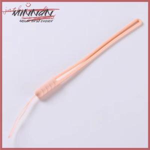 [minnan] Wrist Hanging Silicone Long Phone Rope Strap Cellphone Chain Lanyard For IPhone For Android Key Rings Bag Decoration