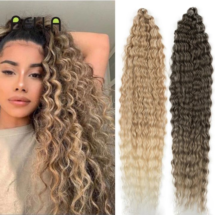 32 inch 2024 curly hair extensions