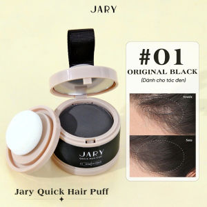 Phấn chấm hói tóc che phủ đường chân tóc thưa JARY Quick Hair Puff 4g