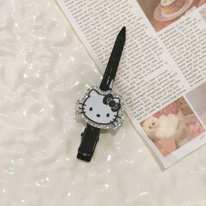 🔥Cartoon Kitten Bow Hair Clip Sweet Bangs Clip High-end Makeup Duckbill Clip LovelylifeFu👍