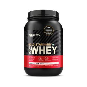 Optimum Nutrition Gold Standard 100% Whey สูตรเพิ่มกล้ามเนื้อ ขนาด 908g. (2lbs.) (ของแท้100%) มีหน้าร้าน