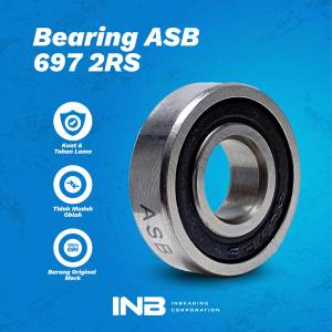 Laker Bearing 697 2RS ASB INB Original ASB