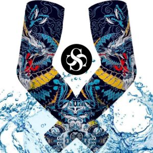 MANSET TATTO LENGAN PANJANG PRIA MOTIF BERGAMBAR KARAKTER PRINTING ELASTIS TIDAK PANAS BEBAS PILIH MOTIF