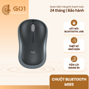 Chuột không dây M185 kết nối ổn định thiết kế công thái học sử dụng tiện lợi