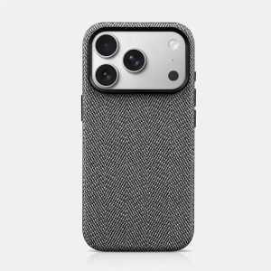Tech Woven Canvas Luxury Case for iPhone 16Pro 17Pro 17 15 17Pro Max for Magsafe Original Wireless Charging Matte Cover