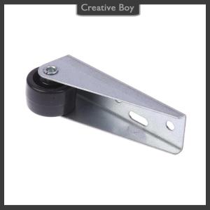 [Creative] Silent Furniture Side Mounted Direction Door Roller Support Moving Wheel With Screws Multi-function Stainless Steel Pulley