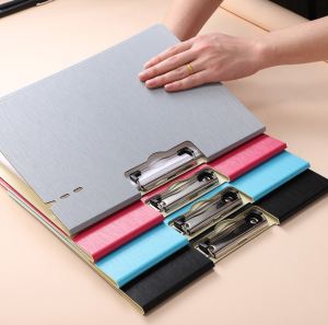 A4 Foldable Wire Clip Board File Folder Document / Waterproof Writing Pad / Student Office Clipboard Folder File Clip Board With Storage A4 Files File Folder For Filing Cabinet - Lazada