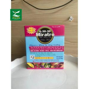 PHÂN BÓN LÁ MIRATO 6-30-30 - KÍCH HOA ĐẬU TRÁI TỐI ĐA - TĂNG VỊ NGỌT MÀU SẮC ĐẸP - NÂNG CAO NĂNG SUẤT VƯỢT TRỘI