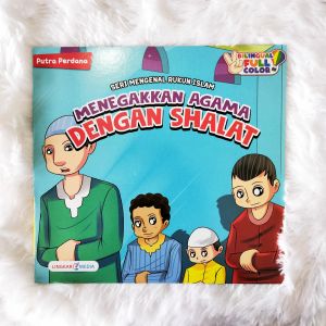 Buku Cerita Bergambar Anak Islami Seri Mengenal Rukun Islam Bilingual Full Color - Lingkar Media