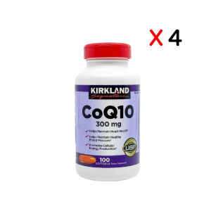(5.6K sold) KIRKLAND CoQ10 300mg - 1 Bottle (100 Softgels) 1/Day With Meals Heart/Brain Health (CoQ10 softgels)