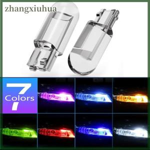 zhangxiuhua W5W Led T10 Car Light COB Clear 6000K Auto Automobiles Motor License Plate Lamp Dome Light Reading DRL Bulb Style 12V