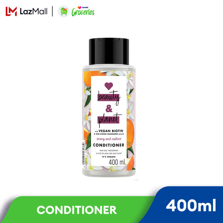 Love Beauty And Planet Hair Conditioner Strong And Radiant 400ml Lazada