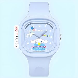 Jam Tangan Anak Sanrio Bahan Karet / Jam Tangan Sanrio Cinnamoroll Korumi Melody ZGO circle