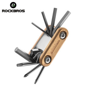 ROCKBROS Bicycle Tool Durable Portable Multi-function 8 in 1 Tool Set MTB Road Bike Repair Tools