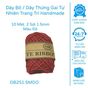 Dây Bố / Dây Gai Tự Nhiên 10m – Phù Hợp Handmade Gói Quà Trang Trí