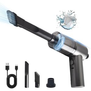 เครื่องดูดฝุ่นในรถยนต์ Tools พลังดูดสูงสุด มาพร้อมหัวฉีดและตัวกรอง เครื่องดูดฝุ่นไร้สาย เครื่ เครื่องดูดฝุ่นขนาดเล็ก