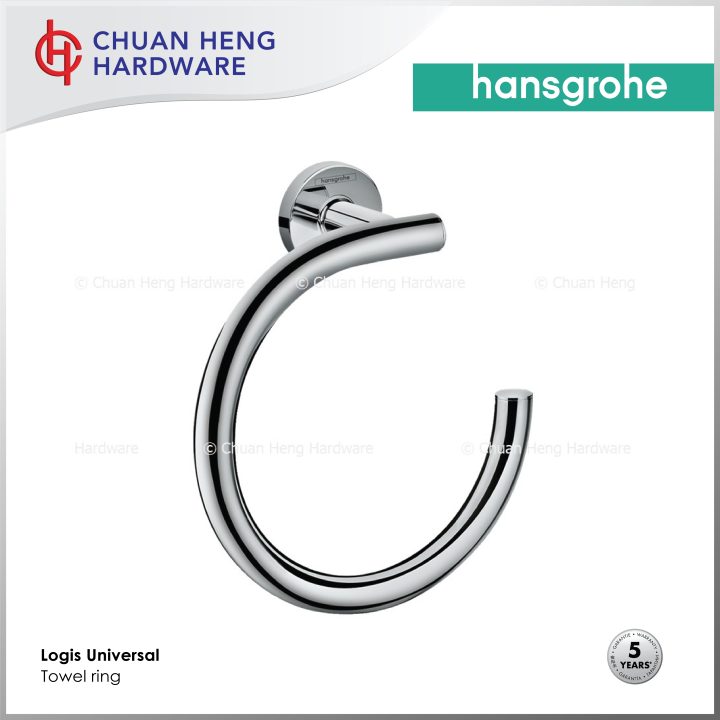 Hansgrohe logis universal towel ring sale