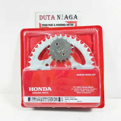 GEAR SET GIR SET SUPRA LAMA KEV ISI KOMPLIT SET RANTAI HONDA GRAND - HONDA WIN 100 - PRIMA - SUPRA X LAMA - SUPRA FIT LAMA KODE KEV