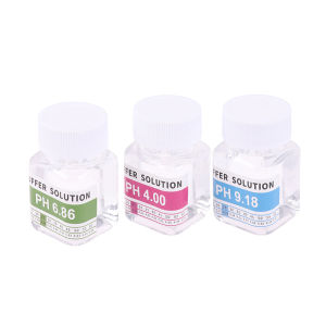 ZZ🔥🔥🔥 นำมาใช้ใหม่ได้ขวด PH 4.00 6.86 9.18สำหรับสอบเทียบสารละลาย PH บัฟเฟอร์มิเตอร์สารละลายบัฟเฟอร์สำหรับการสอบเทียบมิเตอร์