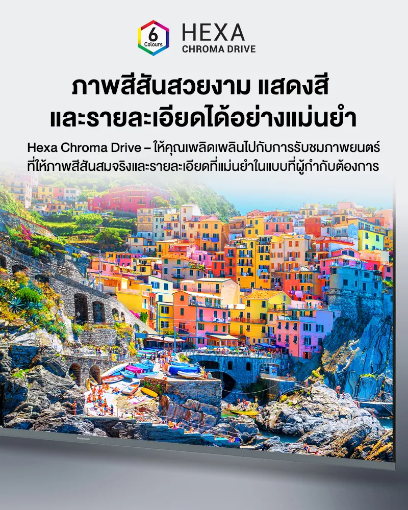 Panasonic LED TV TH-55MX630T 4K TV ทีวี 55 นิ้ว Android TV Google Assistant HDR10 Chromecast แอนดรอยด์ทีวี