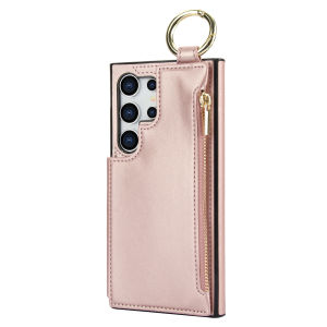 Card Case For Samsung Mobile Phone Shell Coin Purse Case Leather Case With Card Holder Wallet Bag Cases Casing For Samsung Galaxy S25 Ultra S25 Plus S24 Ultra S24 Plus S23 Ultra S23 FE S22 Plus S21 FE S24U Note20 Ultra Cards Slot Cover
