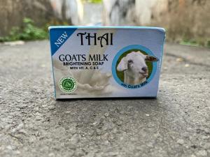 Sabun Mandi THAI Goats Milk Sabun Pemutih Badan 130 gr