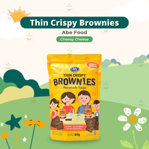 Abe Food Thin Crispy Brownies 60gr - Snack Bayi - Cemilan Anak