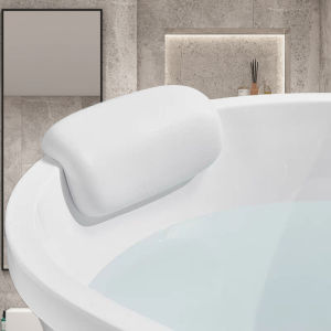 หมอนอาบน้ำหมอนรองศรีษะอาบน้ำหมอนรองศีรษะเบาะรองหลังหมอนพักผ่อนอุปกรณ์เสริมแผ่นกันลื่นหมอนนอน