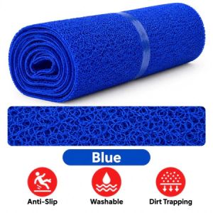 🔥Ship 24H🔥PVC Coil Entrance Door Mat 11MM Thick Anti Slip Dust Trapper Easy Clean Cuttable Floor Mat Custom Size 地毯 定制门垫