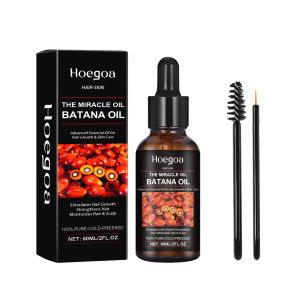 Hoegoa Batana Oil Moisturizes and Softens Hair / Thickens Eyelashes/Multi Effect Care Essential Oil Batana Essential Oil 60ML
