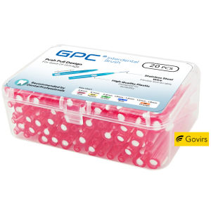 GPC Interdental Brush Brushes (20/60 box) Push Pull Type Dental Floss for Cleaning Between Teeth Braces Orthodontic 20/60 pcs ASUS TePe Cleanpik equivalent