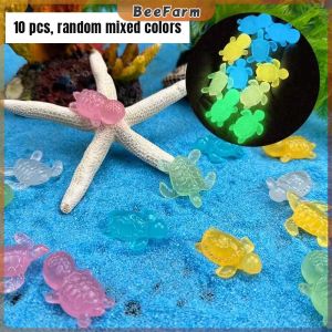 BF Glow In Dark Luminous Ornament Multicolor Aquarium Fish Tank Micro Landscape Garden Night Decor