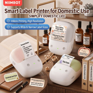 NIIMBOT B2 Wireless Thermal Printer Sticker Label Waterproof Home Organizer Custom Sticker Nama