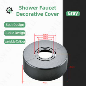 Demolition Free Faucet Decorative Cover Pipe Wall Cover Shower Kitchen Faucet Accessories Bathroom Angle Valve Decorative Durable